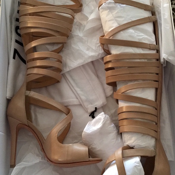 Schutz gladiator heels. - Picture 2 of 3